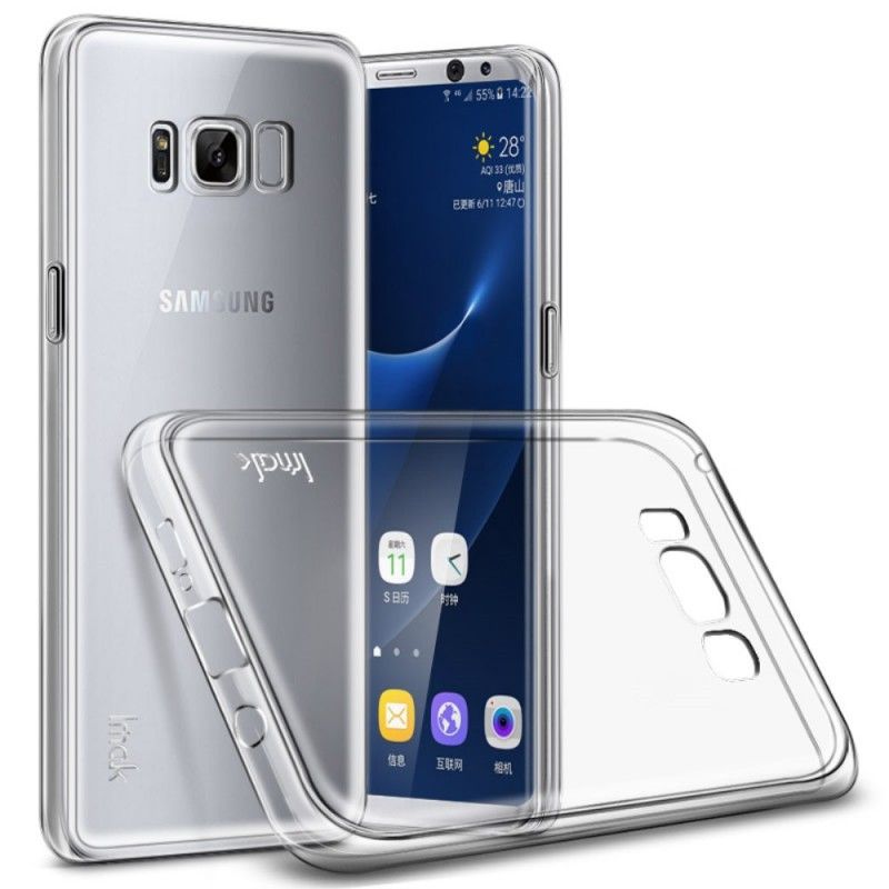 Skal Samsung Galaxy S8 Plus Mobilskal Transparent