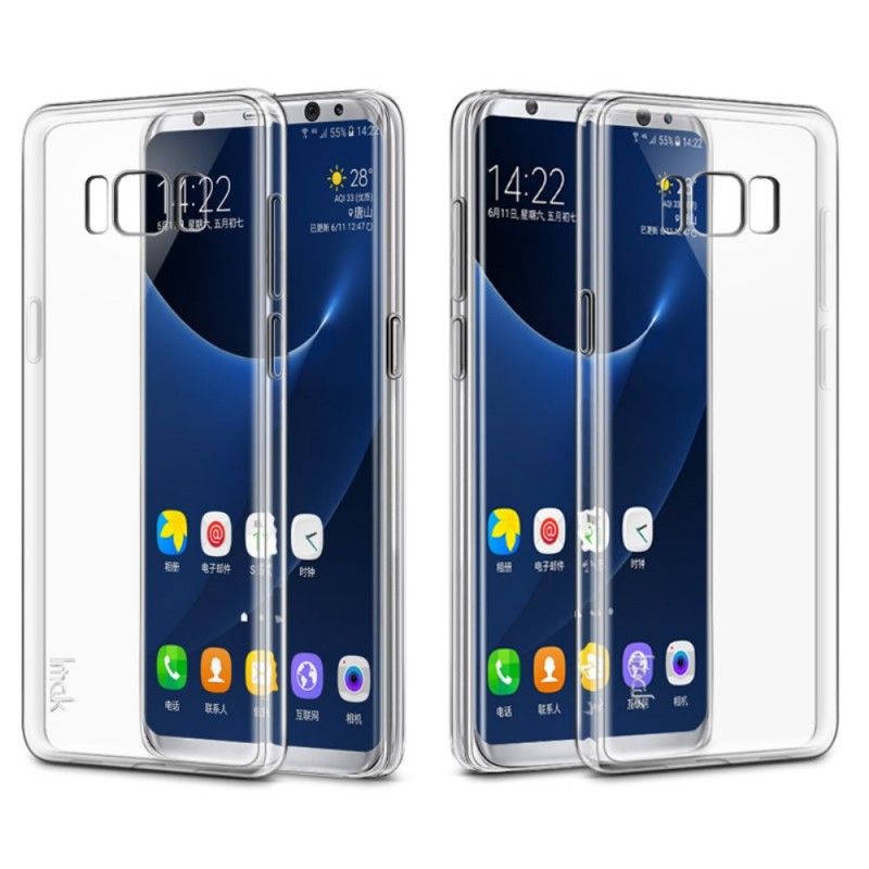 Skal Samsung Galaxy S8 Plus Mobilskal Transparent