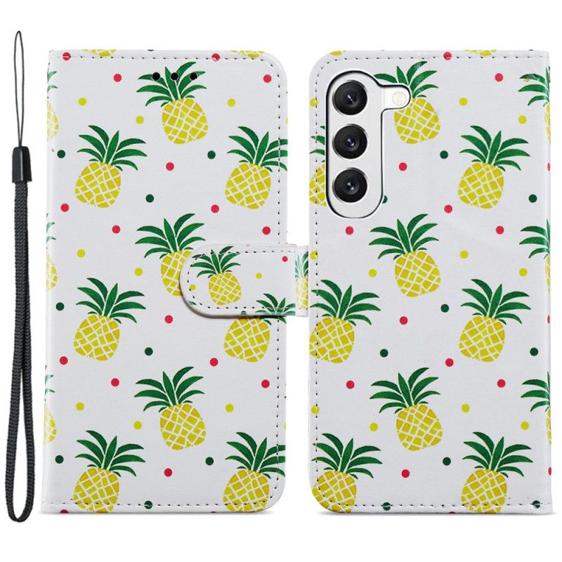 Fodral Samsung Galaxy S24 5g Ananas Med Rem