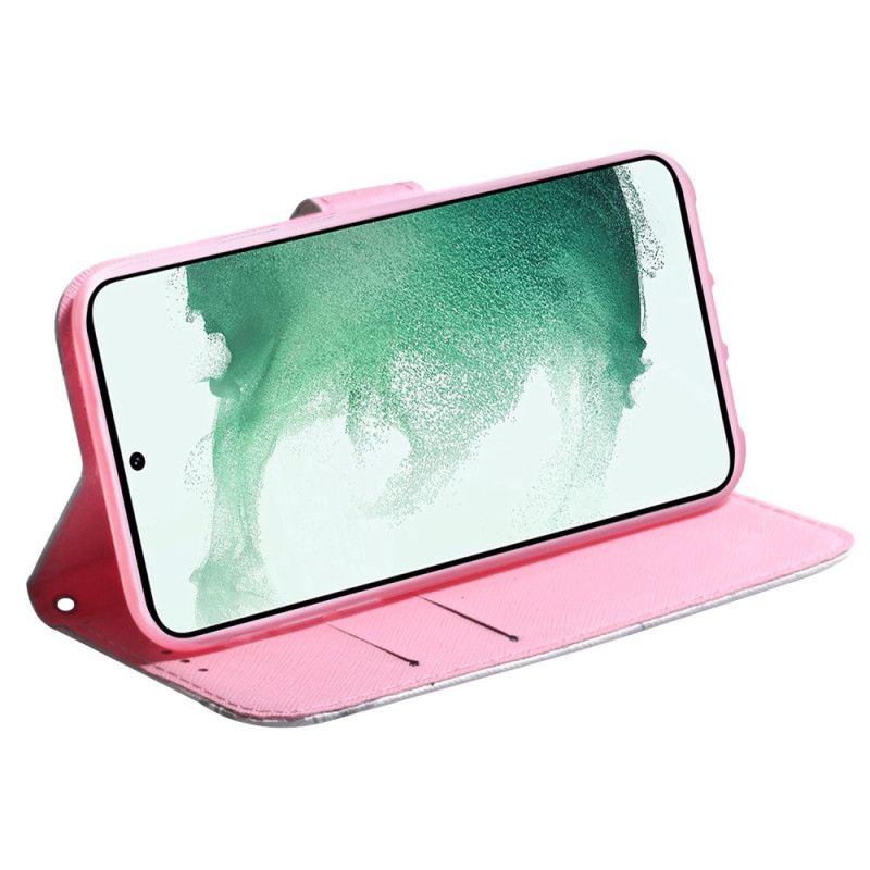 Fodral Samsung Galaxy S24 5g Rosa Blomma