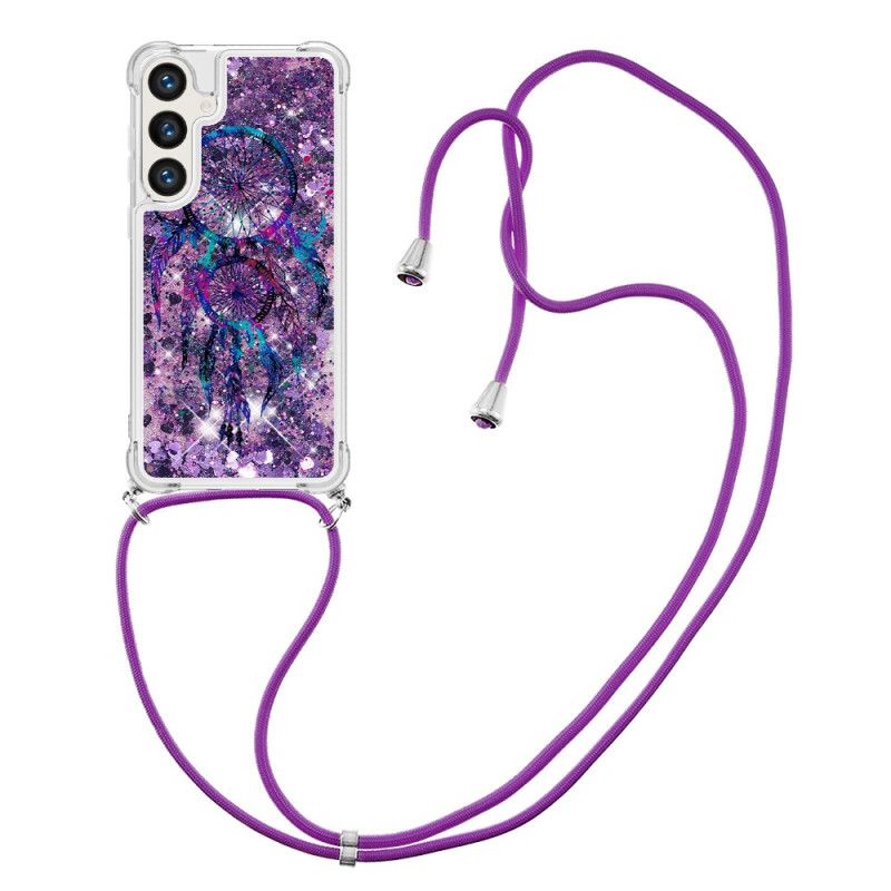 Skal Samsung Galaxy S24 5g Sequined Cord Fun Series