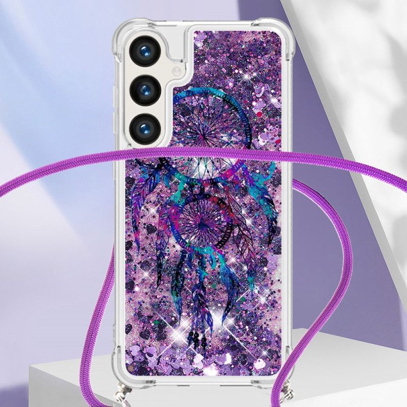 Skal Samsung Galaxy S24 5g Sequined Cord Fun Series