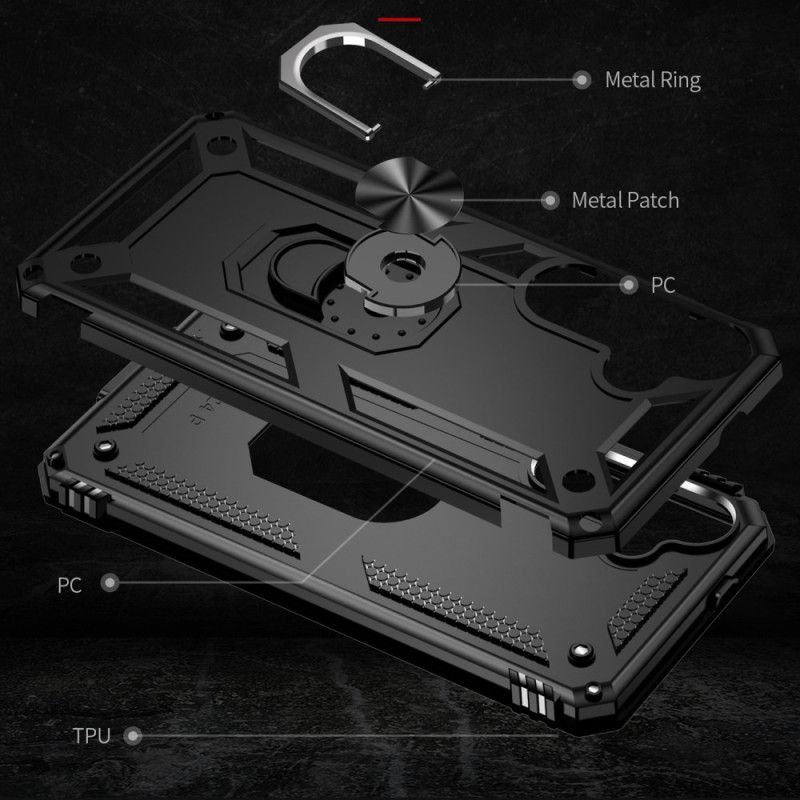 Skal Samsung Galaxy S24 5g Telefonfodral Ring-support Design