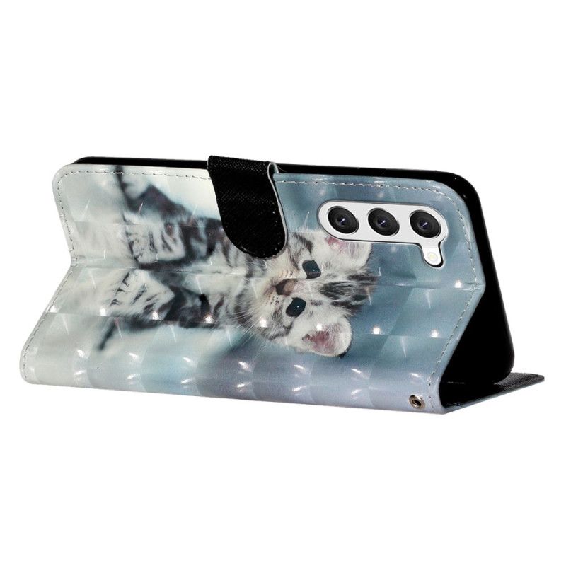 Skyddsfodral Samsung Galaxy S24 5g Kattunge Med Snodd