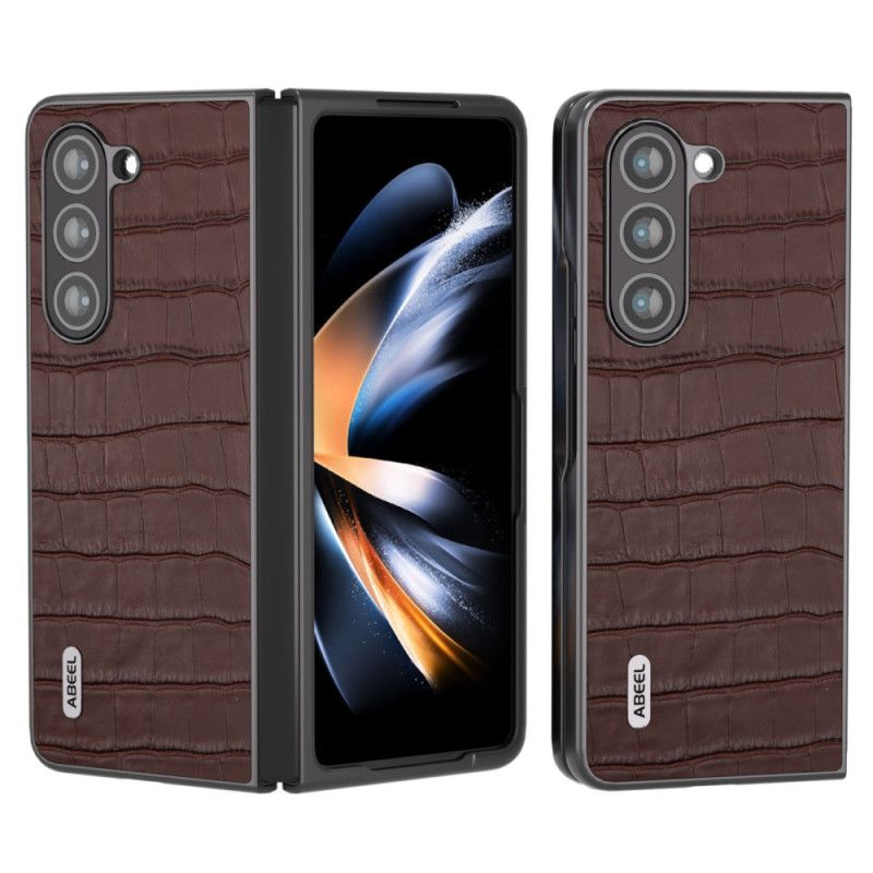 Skal Samsung Galaxy Z Fold 6 Crcodile Texture Abeel