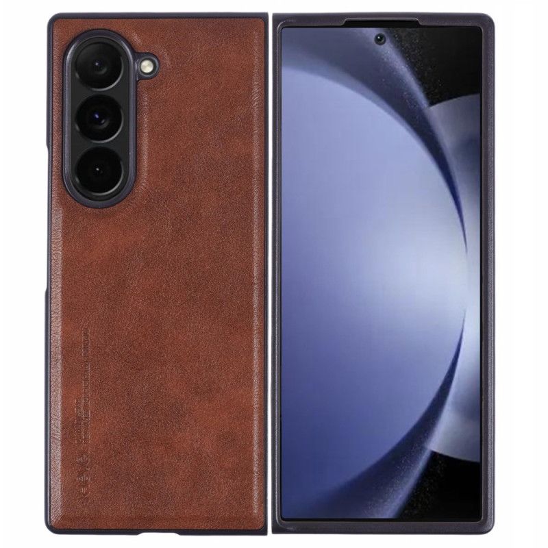 Skal Samsung Galaxy Z Fold 6 Telefonfodral Faux Leather X-level