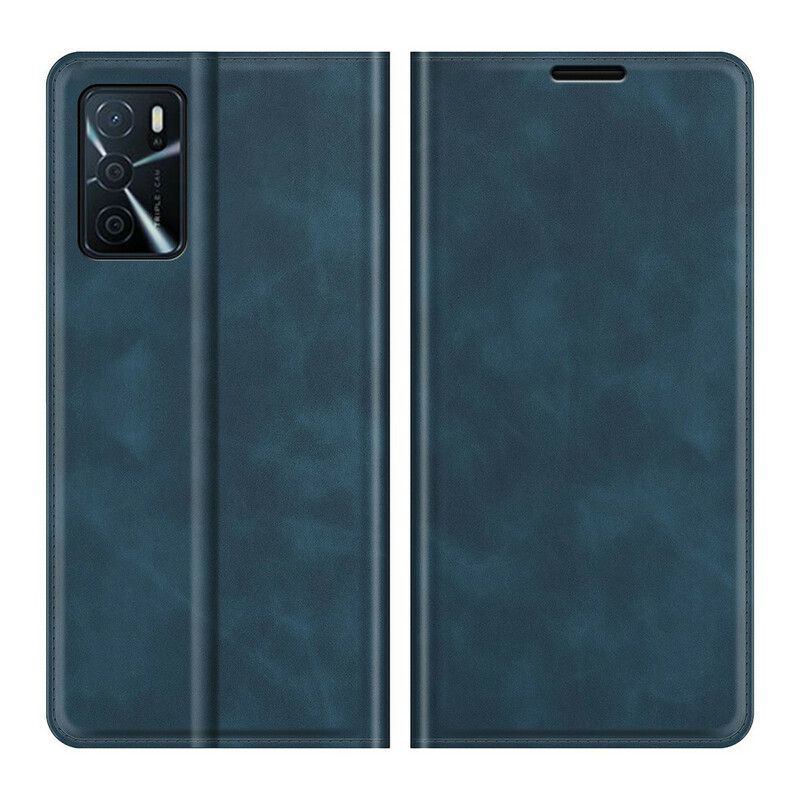 Folio-fodral Oppo A16 / A16s Skin-touch