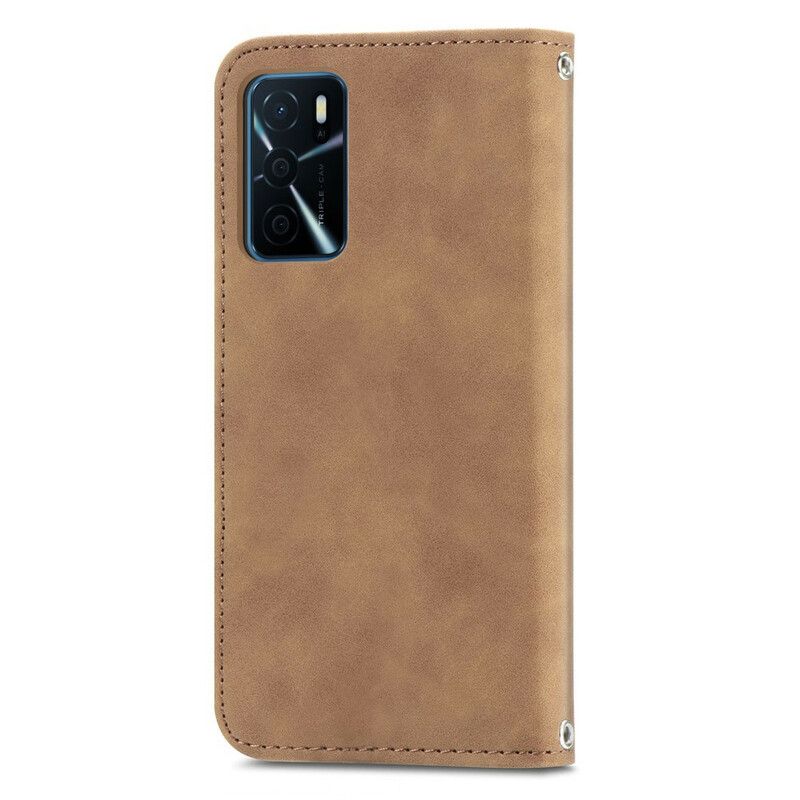 Folio-fodral Oppo A16 / A16s Skin-touch