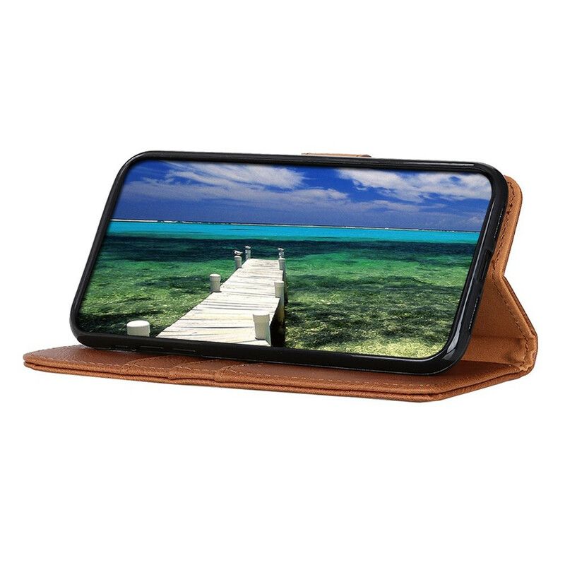 Skyddsfodral Oppo A16 / A16s Läderimitation Khazneh