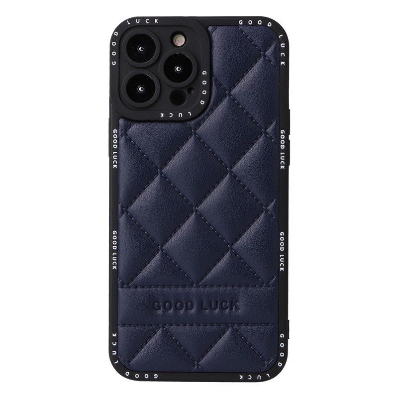 Skal iPhone 14 Pro Max Lycka Till Quilted