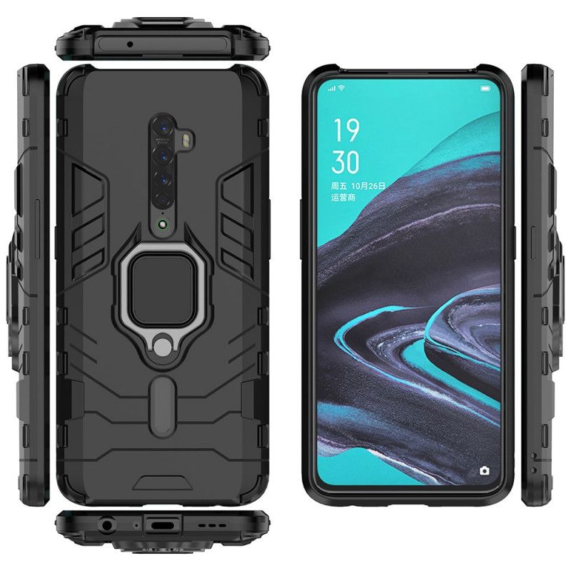 Skal Oppo Reno 2 Svart Resistent Ring