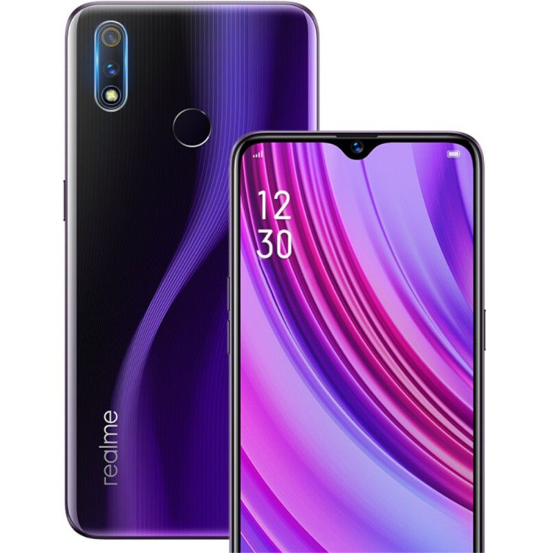 Skydd Av Härdat Glas För Oppo Realme 3 Pro Imak-Objektiv