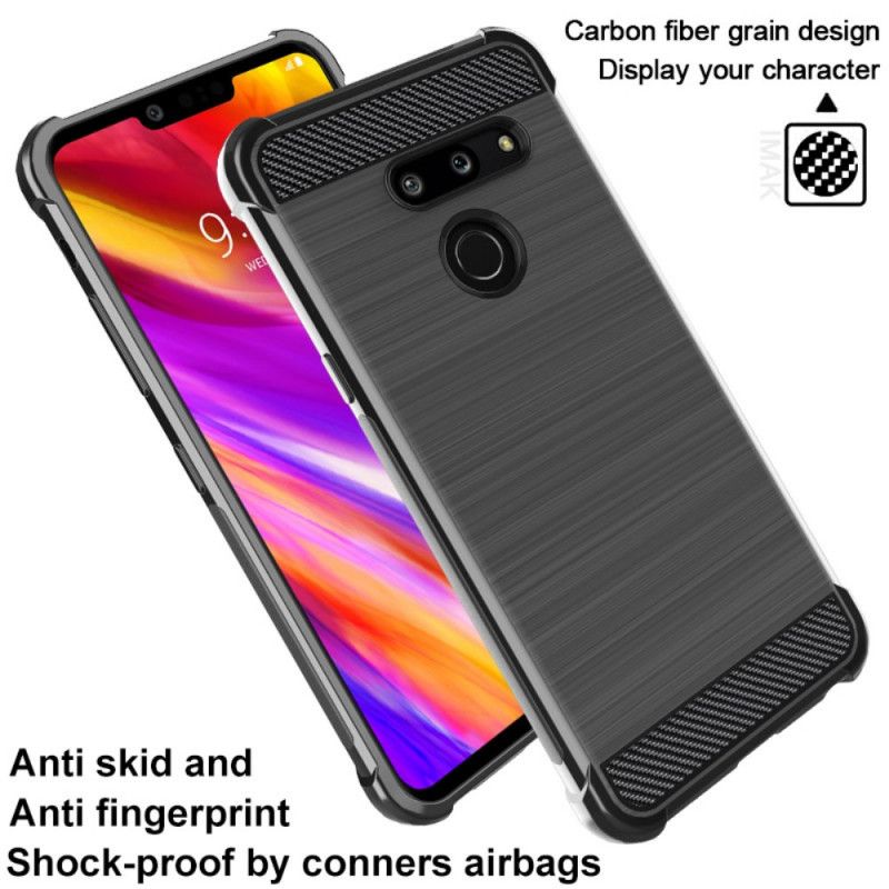 Skal ThinQ LG G8 ThinQ Imak Borstad Kolfiber