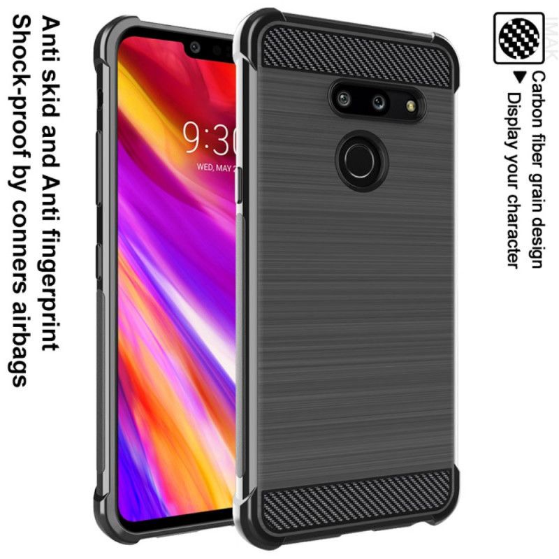 Skal ThinQ LG G8 ThinQ Imak Borstad Kolfiber