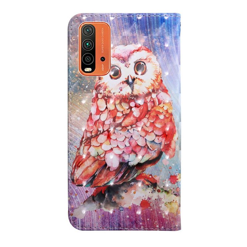 Fodral Xiaomi Redmi 9t Light Spot Germain The Owl