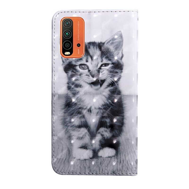 Läderfodral Xiaomi Redmi 9t Telefonfodral Ignace Le Chaton