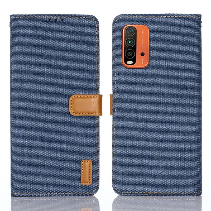 Läderfodral Xiaomi Redmi 9t Telefonfodral Jeans