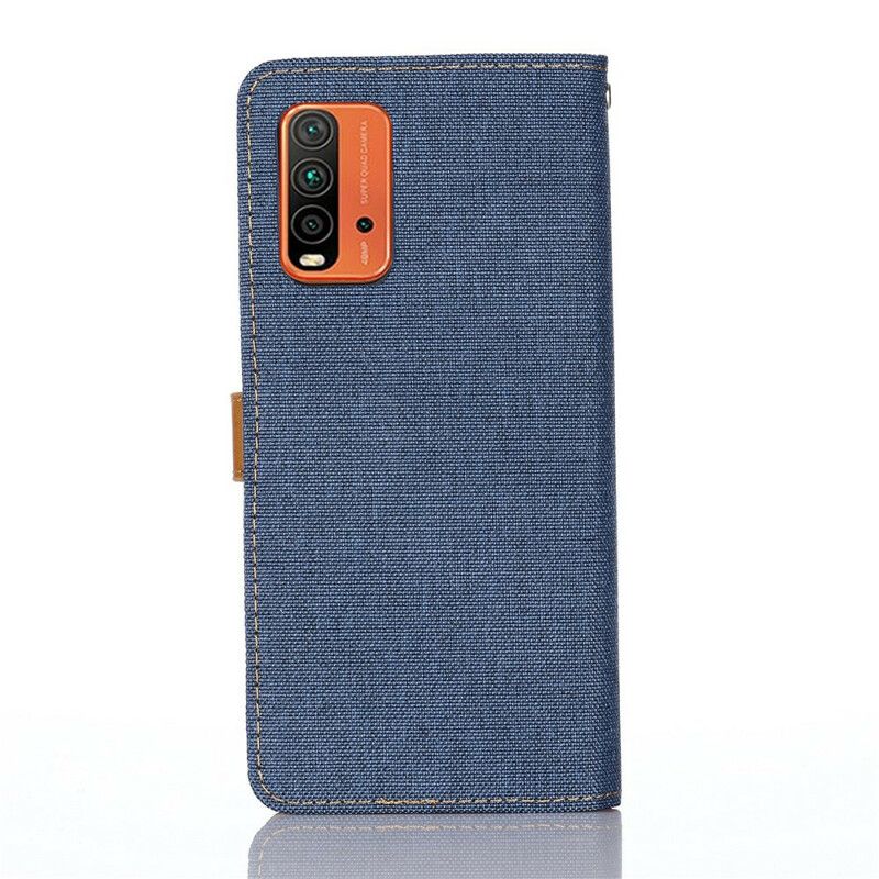 Läderfodral Xiaomi Redmi 9t Telefonfodral Jeans