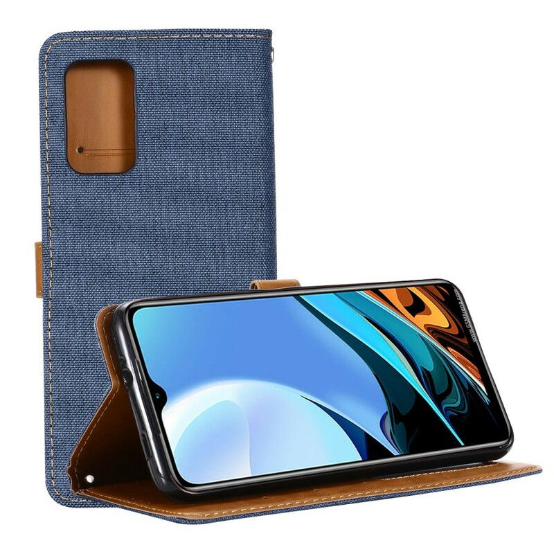 Läderfodral Xiaomi Redmi 9t Telefonfodral Jeans