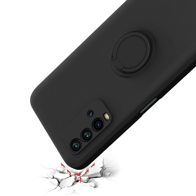 Skal Xiaomi Redmi 9t Flytande Silikonring Och Rem