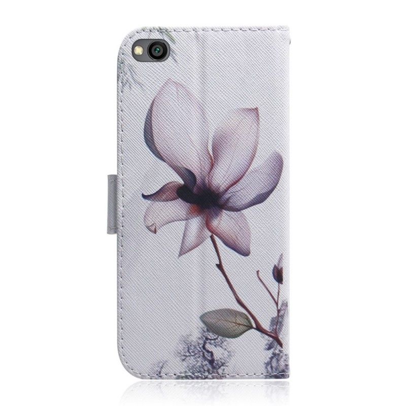 Fodral Xiaomi Redmi Go Gammal Rosblomma