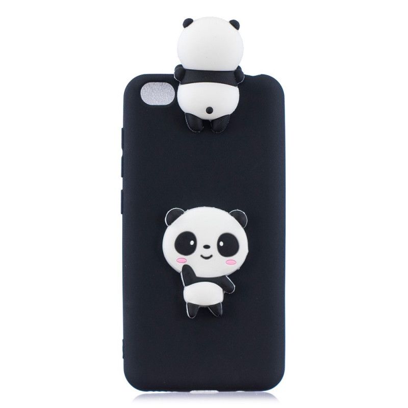 Skal Xiaomi Redmi Go Svart Min 3D Panda