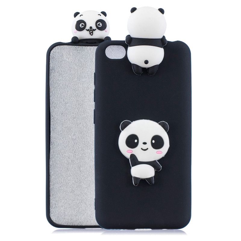 Skal Xiaomi Redmi Go Svart Min 3D Panda