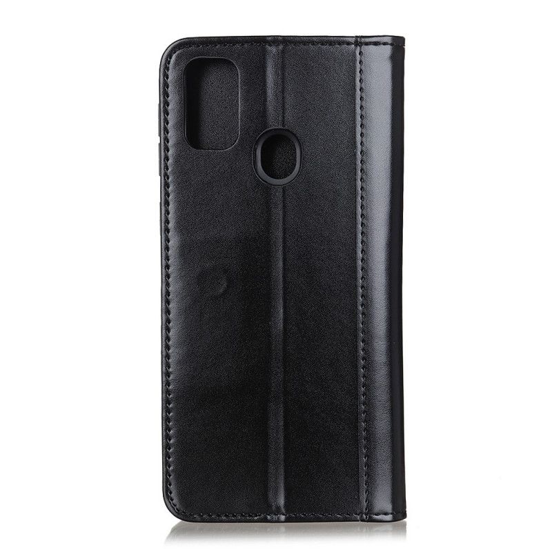 Folio-fodral OnePlus Nord N10 Svart Premium Split Läder