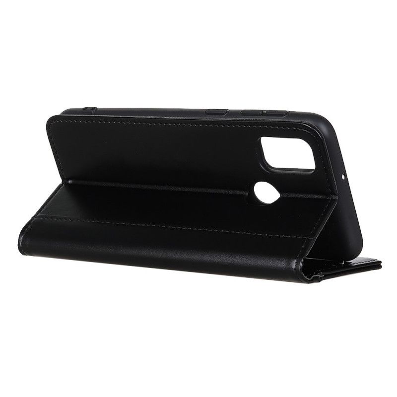 Folio-fodral OnePlus Nord N10 Svart Premium Split Läder