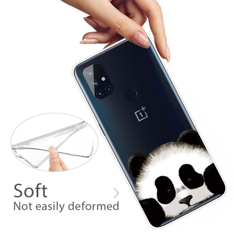 Skal OnePlus Nord N10 Transparent Panda