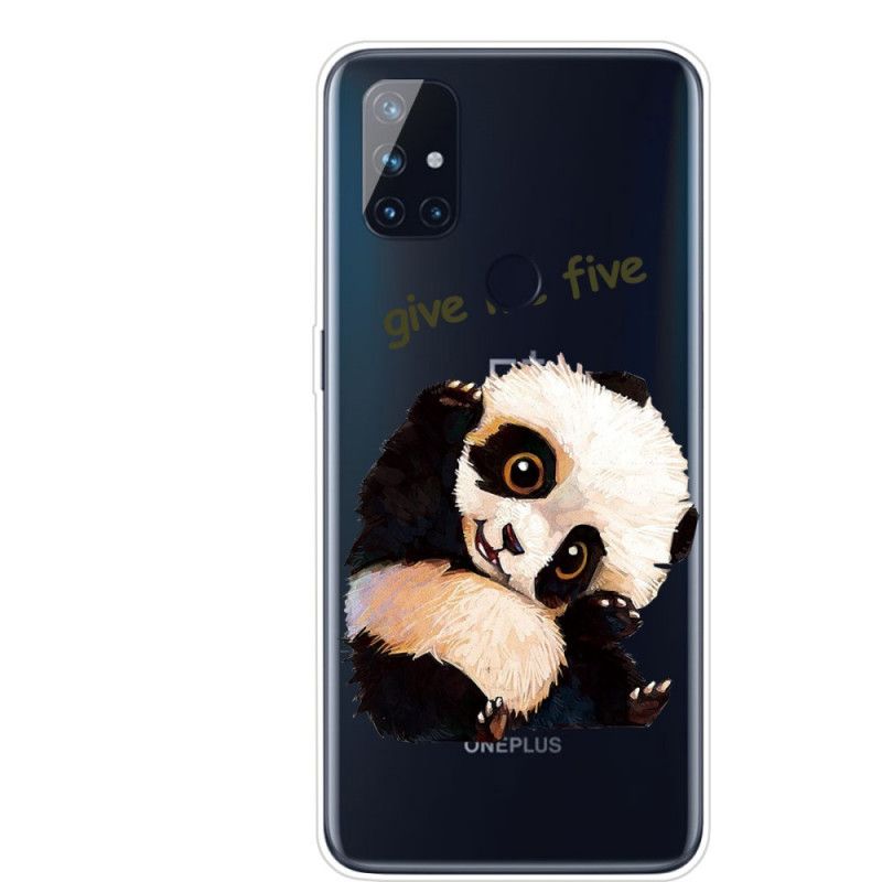 Skal OnePlus Nord N10 Transparent Panda Ge Mig Fem