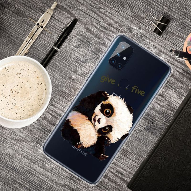 Skal OnePlus Nord N10 Transparent Panda Ge Mig Fem