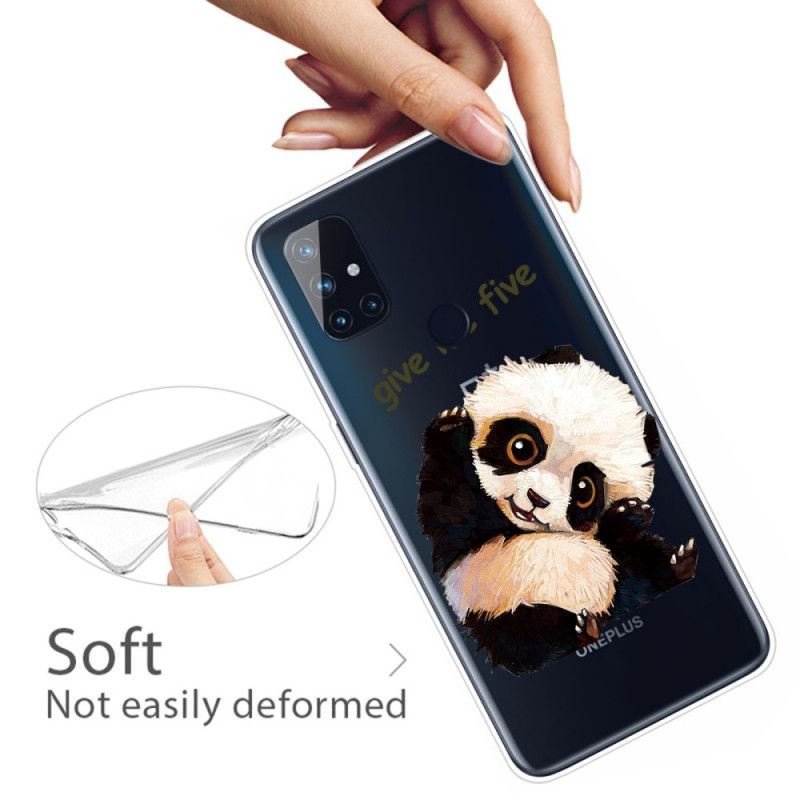 Skal OnePlus Nord N10 Transparent Panda Ge Mig Fem