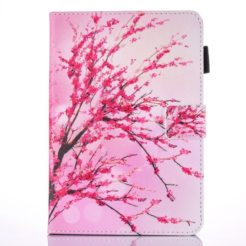 Läderfodral iPad (9.7") Mobilskal Blommande Träd