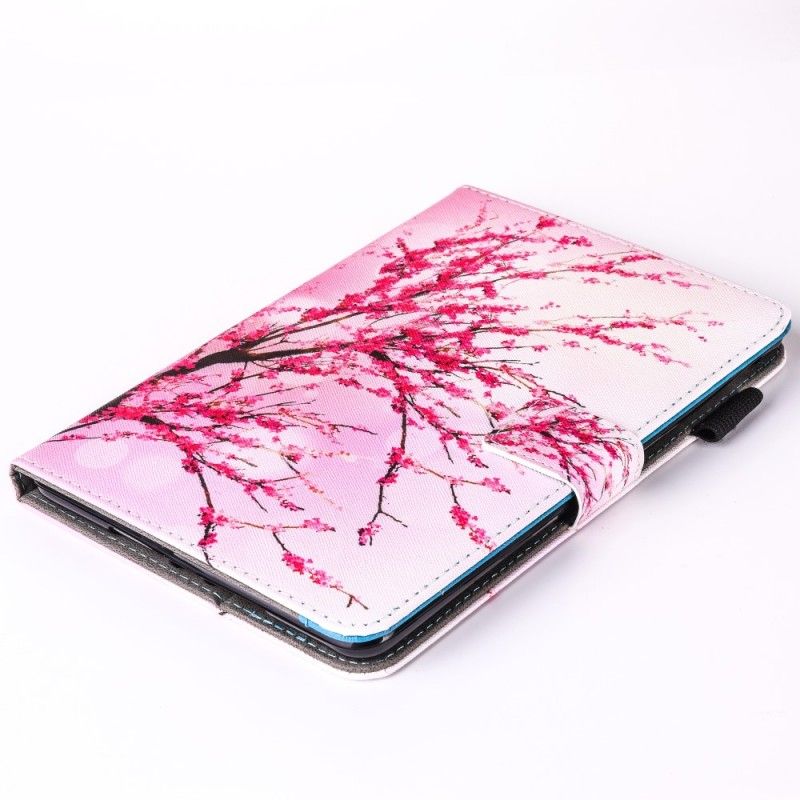 Läderfodral iPad (9.7") Mobilskal Blommande Träd