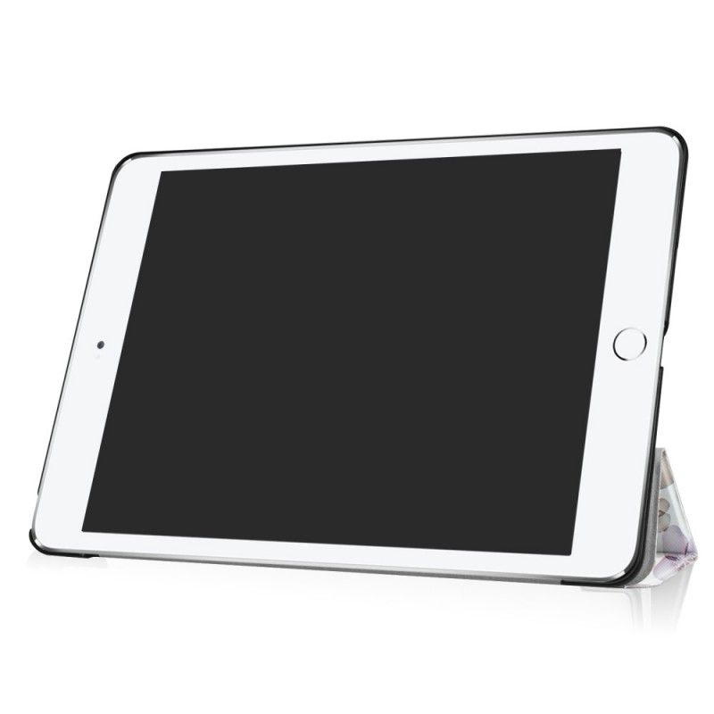 Läderfodral iPad (9.7") Mobilskal Frihetsblommor