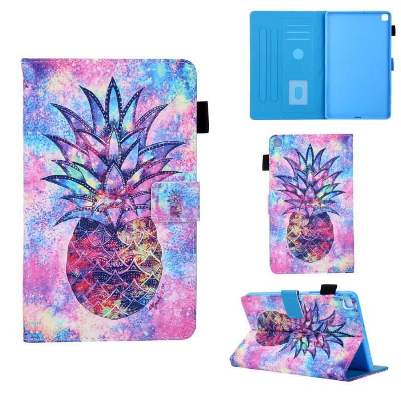 Fodral för Samsung Galaxy Tab A 8" (2019) Mångfärgad Ananas