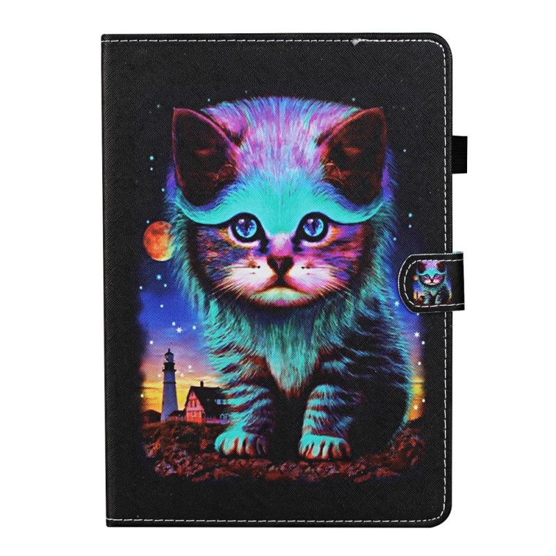 Fodral för Samsung Galaxy Tab A 8" (2019) Nattlig Katt