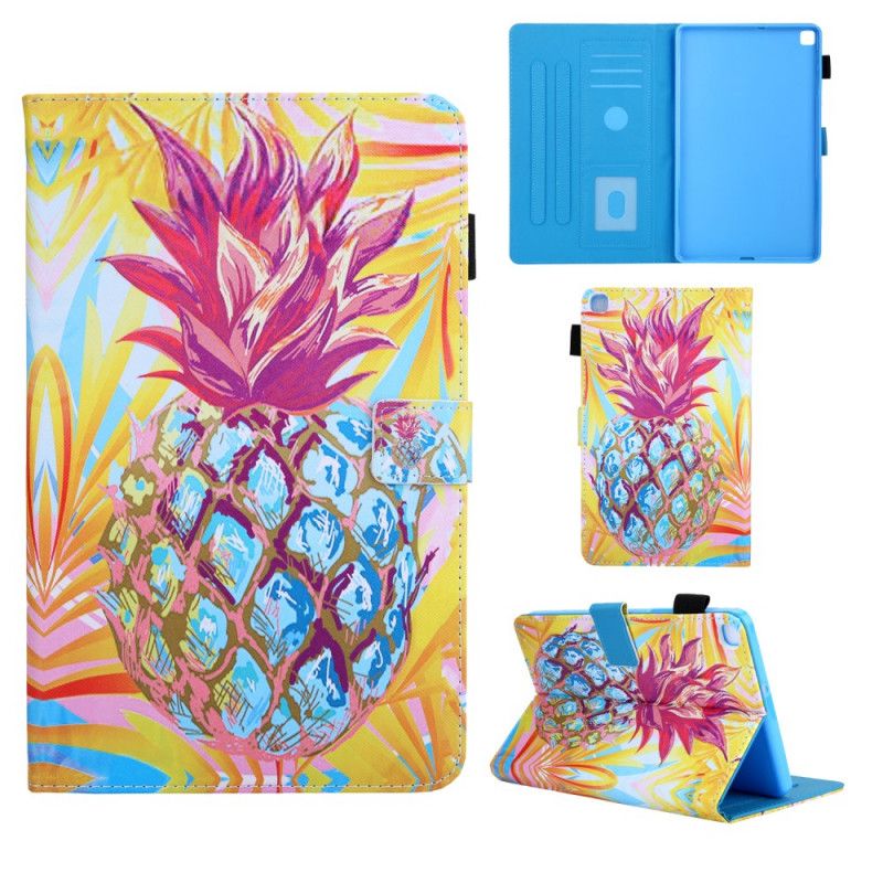 Fodral för Samsung Galaxy Tab A 8" (2019) Orange Ananas