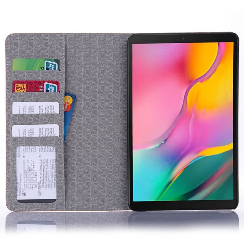 Fodral Samsung Galaxy Tab A 8" (2019) Svart Krokodilhud