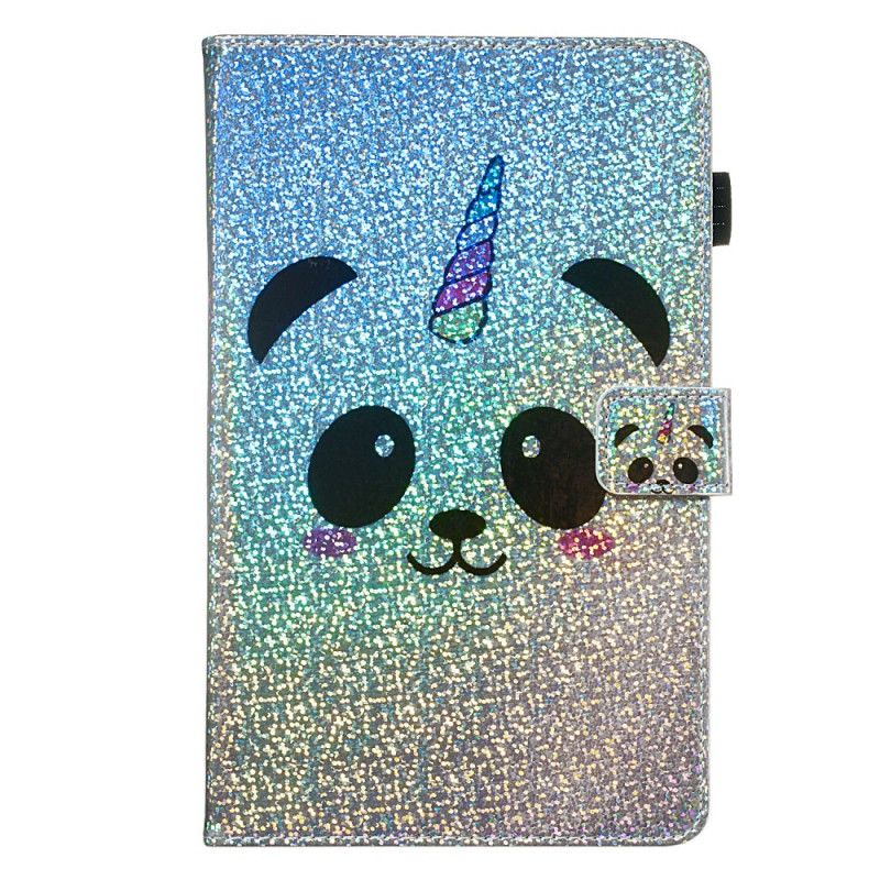 Läderfodral Samsung Galaxy Tab A 8" (2019) Mobilskal Glitterpanda