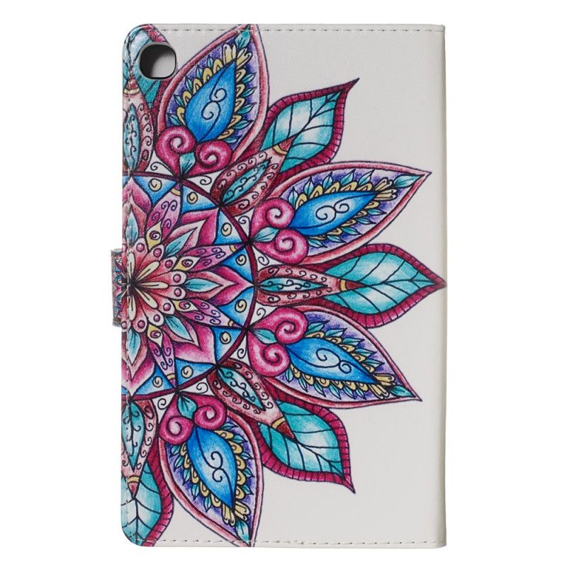 Läderfodral Samsung Galaxy Tab A 8" (2019) Mobilskal Mandala