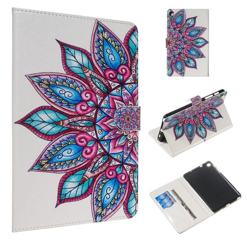 Läderfodral Samsung Galaxy Tab A 8" (2019) Mobilskal Mandala