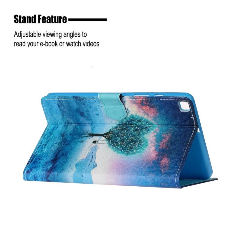 Skyddsfodral Samsung Galaxy Tab A 8" (2019) Hjärtaträd