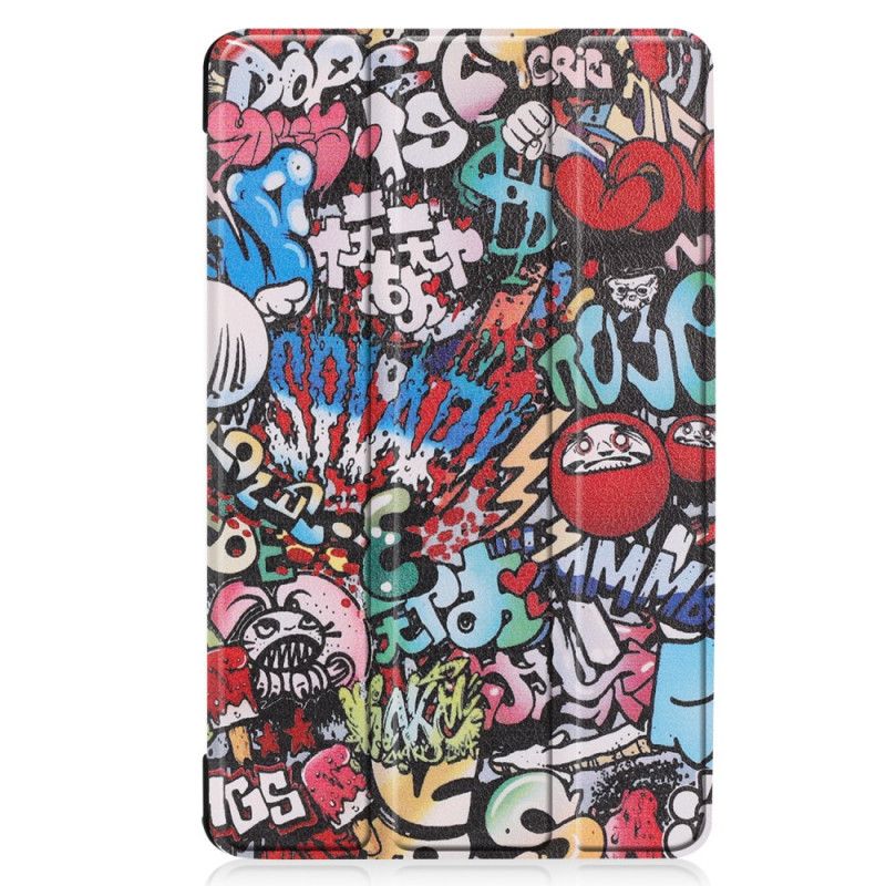 Smart Fodral Samsung Galaxy Tab A 8" (2019) Graffiti Kul