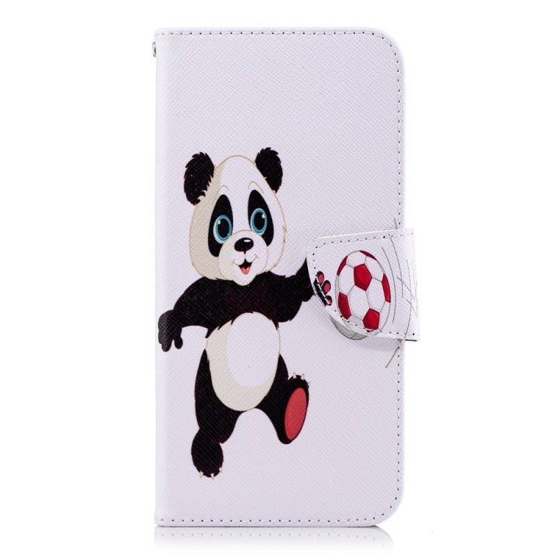 Läderskal LG G7 ThinQ Pandafot