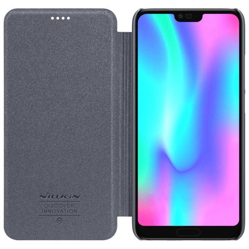 Folio-fodral Honor 10 Gyllene Nillkin