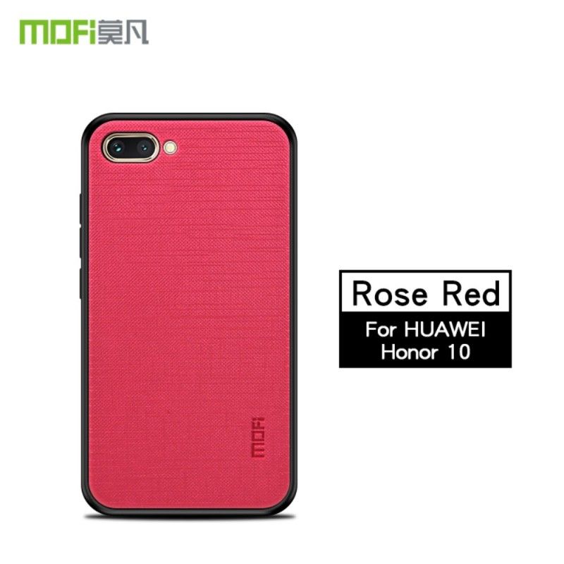 Skal Honor 10 Magenta Mofi-Tyg