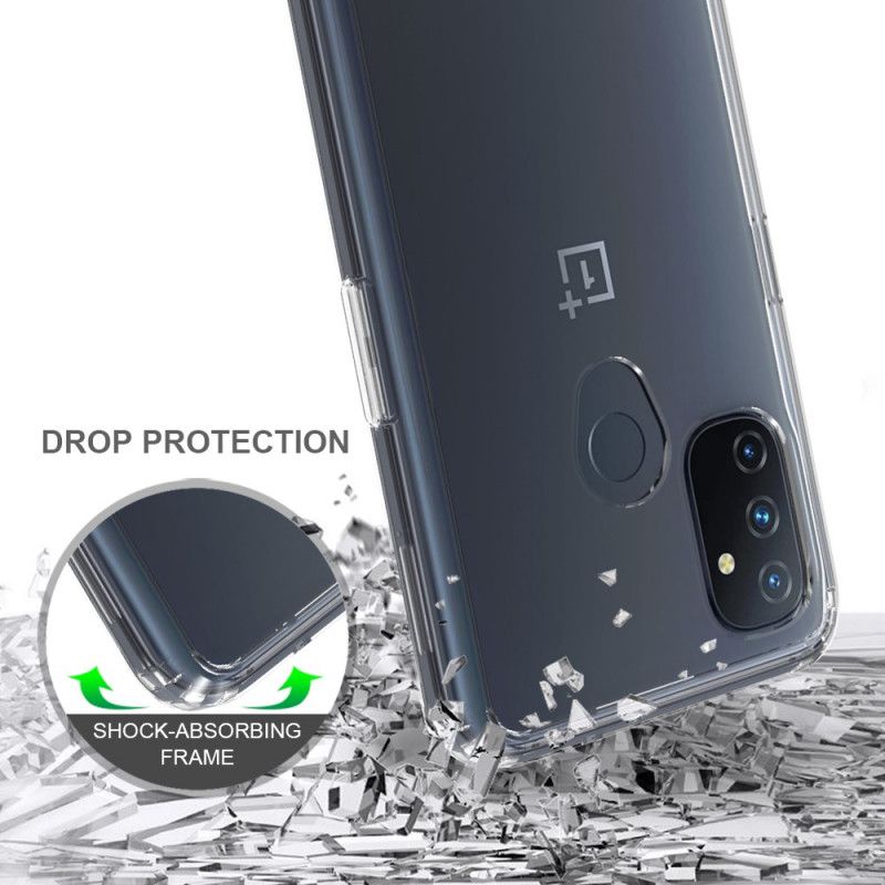 Skal OnePlus Nord N100 Transparent Hybriddesign