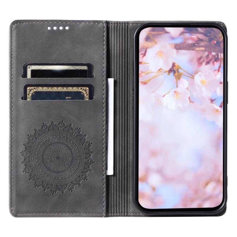 Folio-fodral Xiaomi Redmi Note 13 Pro Plus 5g Telefonfodral Mandala Mockaeffekt